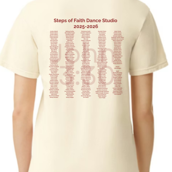 Altars Over Stages Recital Tee (PICK UP AT STUDIO)
