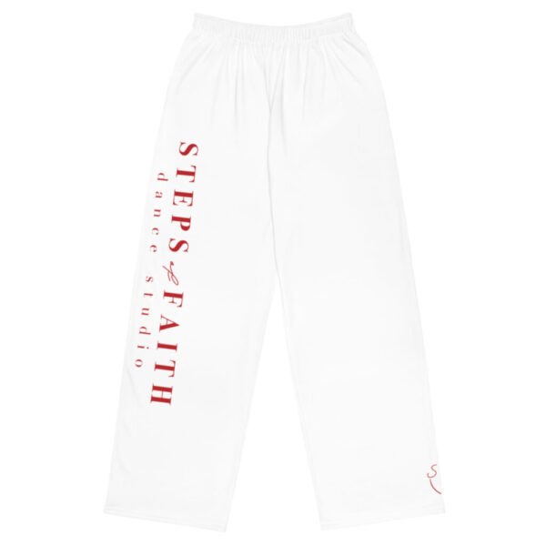 All-over print unisex wide-leg pants